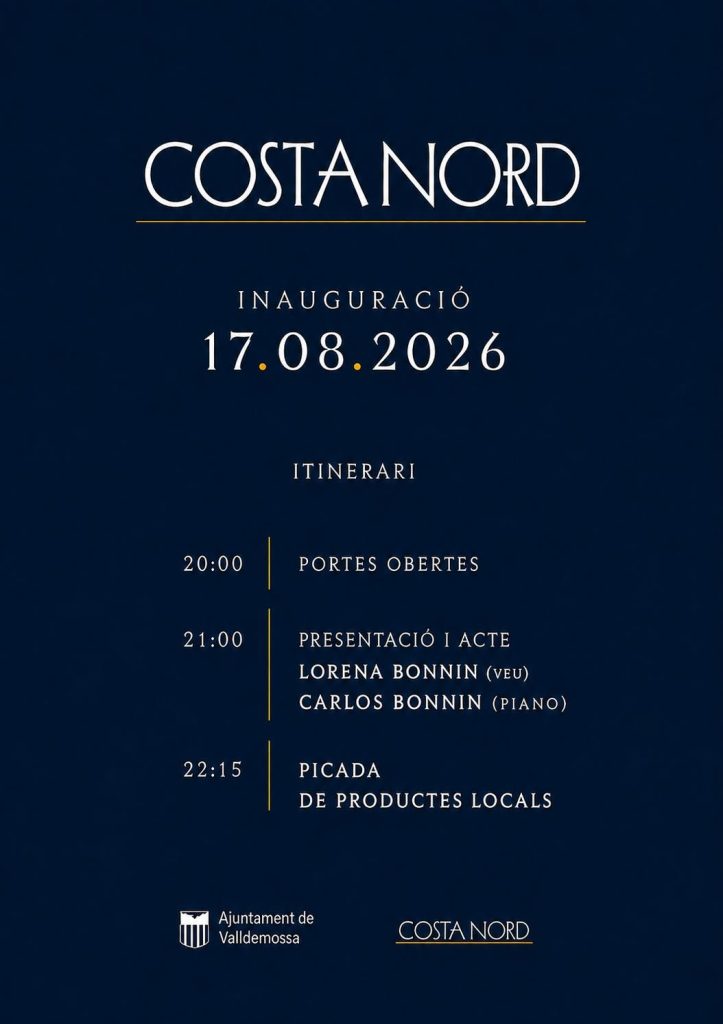 Inaugurarea noului auditoriu al Centrului Cultural Costa Nord din Valldemossa