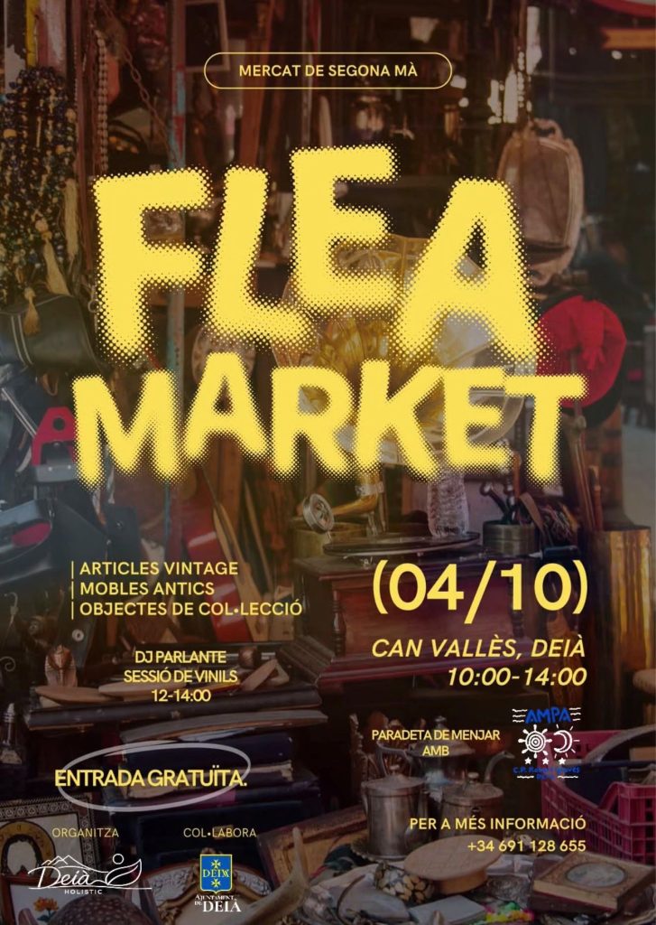 Târg local FLEA MARKET la Deià
