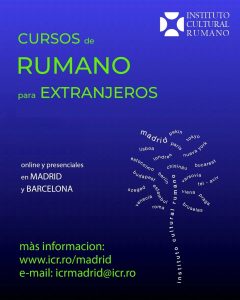 Cursuri de limba română la ICR Madrid