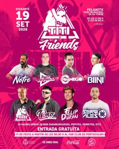 DJ Titi & Friends în Parc Municipal de Sa Torre, Felanitx