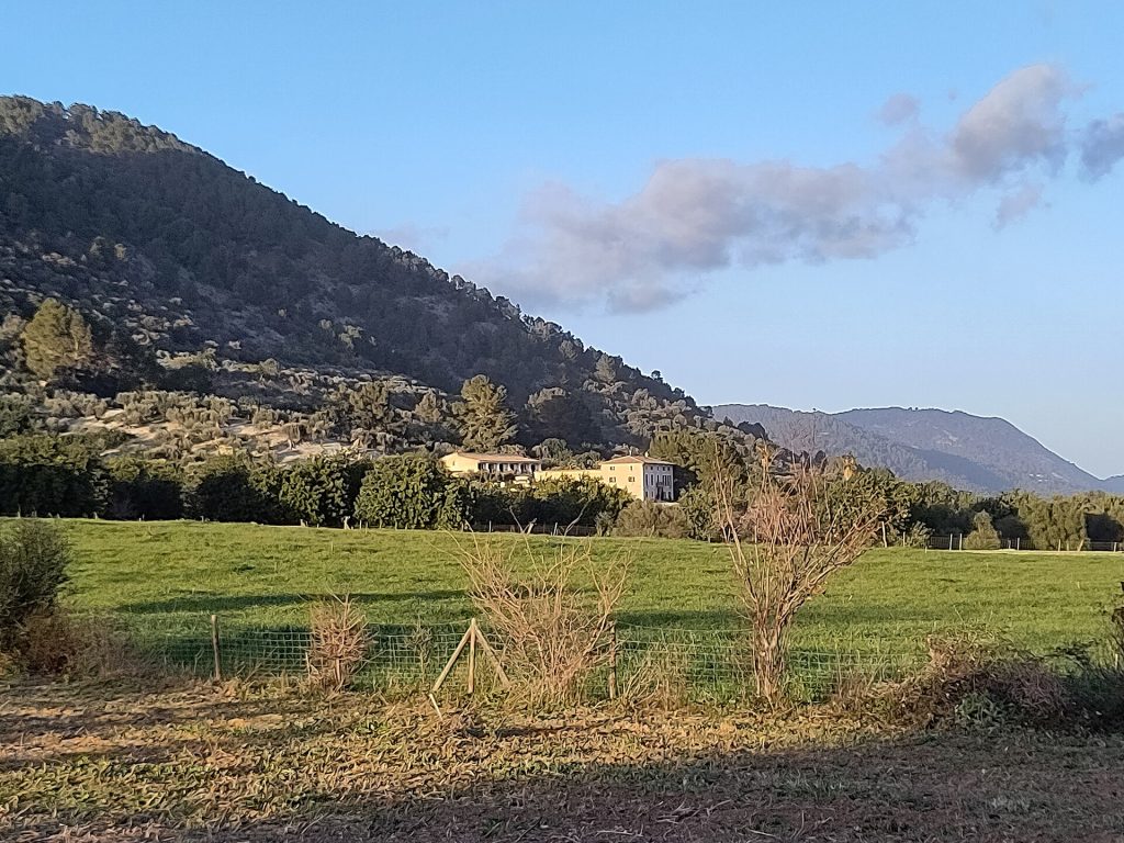 Posesiunea Monnaber Nou din Campanet, la poalele muntilor Tramuntana