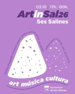 Afiș mov ArtinSal26, artă muzică cultură