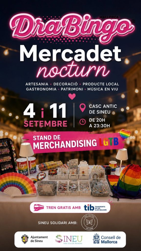 Cartell del Mercadet Nocturn de Sineu