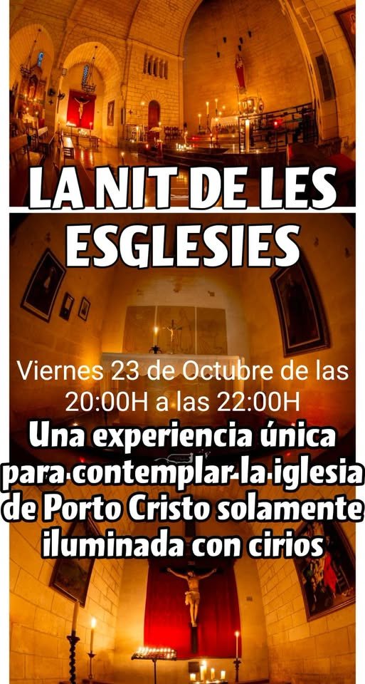 Afișul Nit de les Esglésies, Porto Cristo