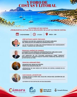 Afișul V Foro de Costas y Litoral, Ibiza