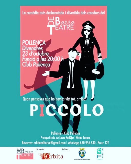 Afișul piesei „Piccolo” la Pollença
