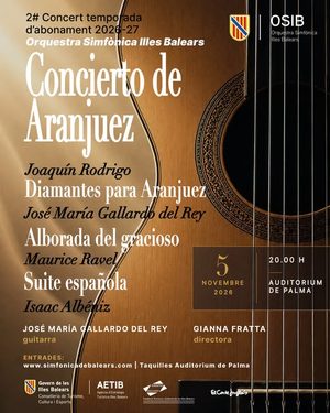 Afișul Concierto de Aranjuez, Auditorium de Palma