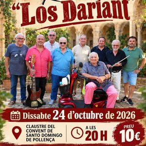 Afișul concertului Los Dariant, Pollença