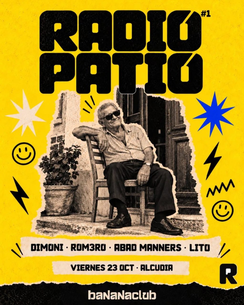Afișul Radio Patio #1 de la Alcúdia